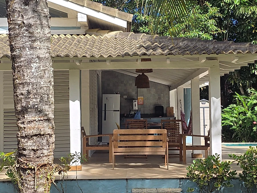 Charmosa, Varanda em L, 4 Dorms (2 Suites), Ar condic., Piscina, Churrasq.,  450m da praia, Habite-se - foto 5
