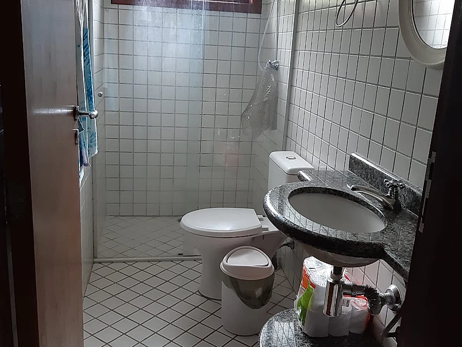 Térrea, 3 dormitórios (01 Suite), Churrasq., Até 10 pessoas. Anual R$7.350/mês, inclui Cond/IPTU; - foto 7