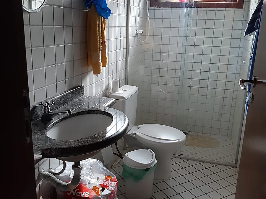 Térrea, 3 dormitórios (01 Suite), Churrasq., Até 10 pessoas. Anual R$7.350/mês, inclui Cond/IPTU; - foto 8