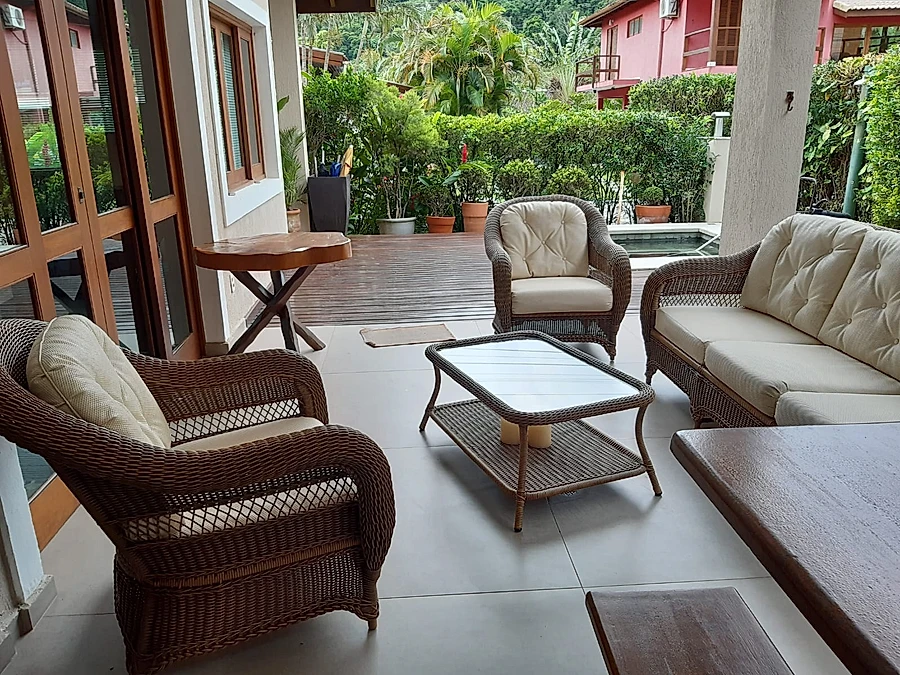 Linda, Decoração de Praia, 5 Dorms (4 Suites) Ar condic., 8 Adults +2 crianças - SPA, Churrasq.,  Reveillon 7d - foto 6